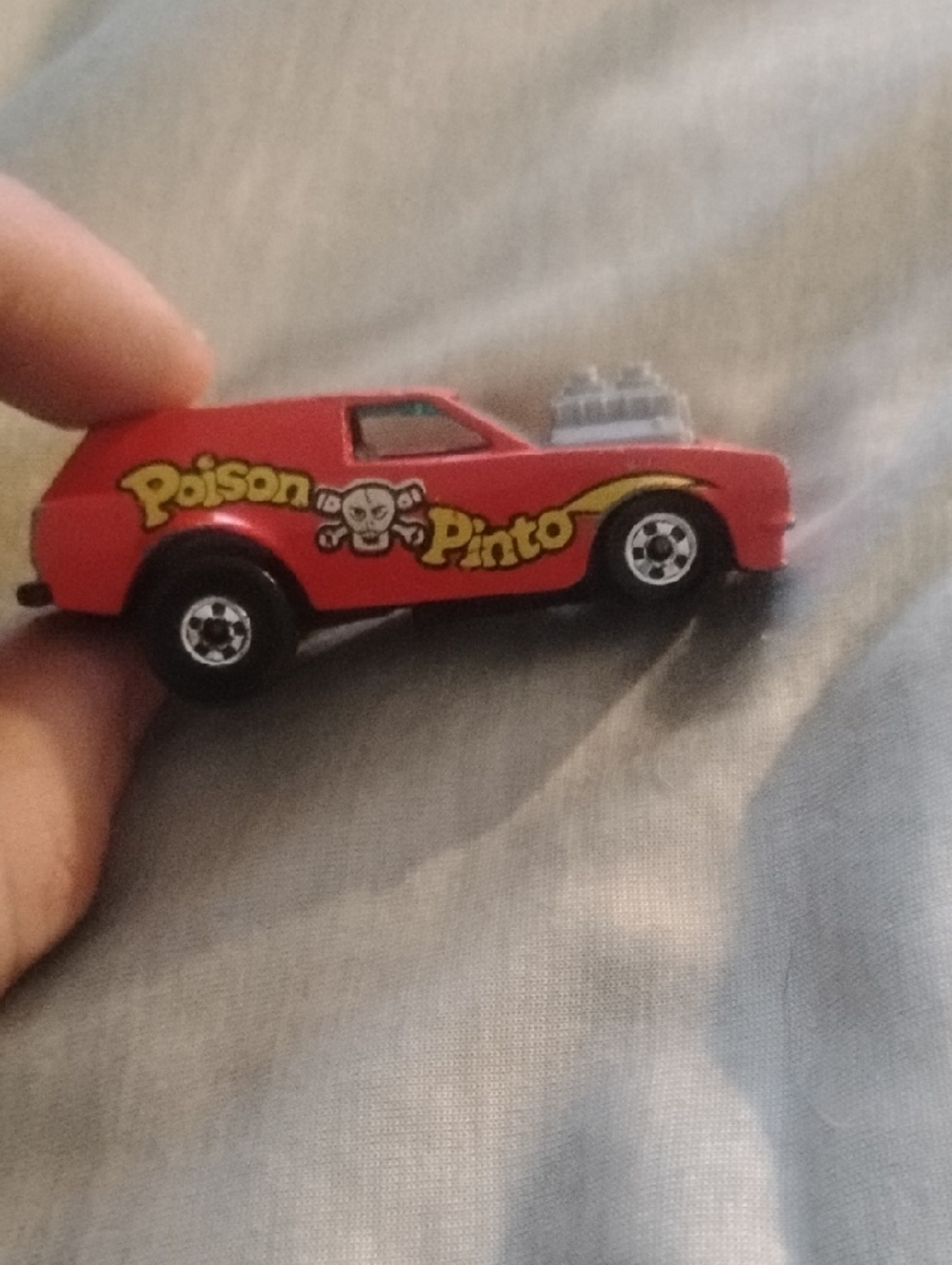 Red 'Poison Pinto' Toy Car Hot Wheels 1975